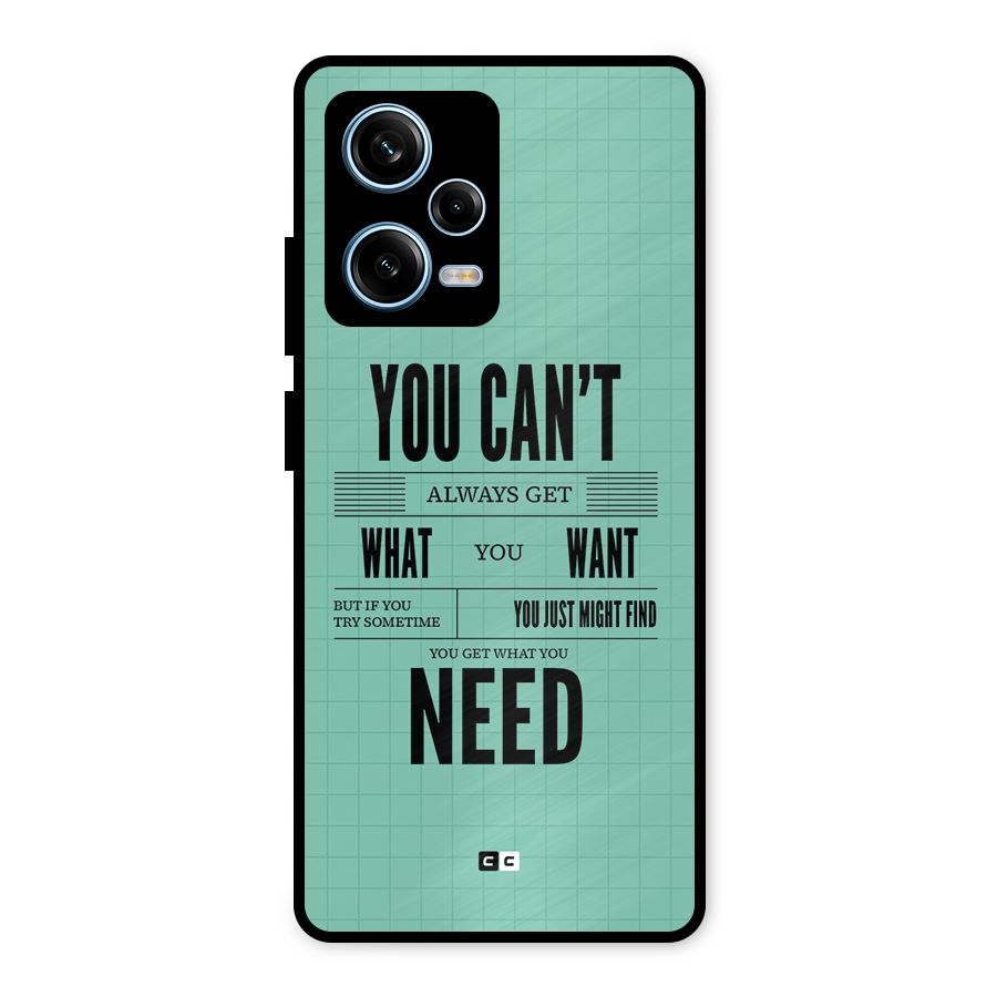 Cant Always Get Metal Back Case for Redmi Note 12 Pro