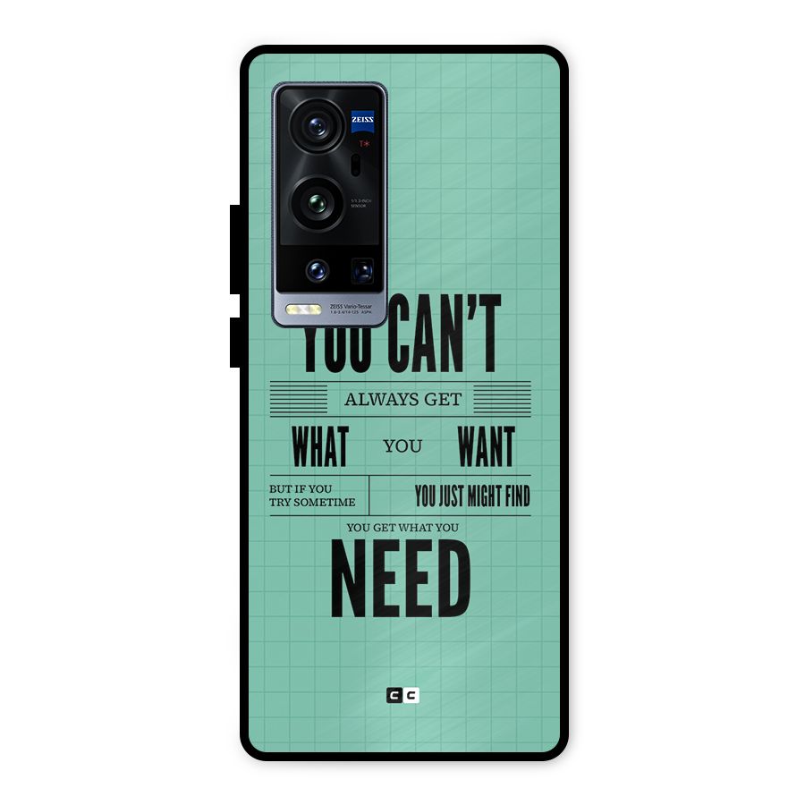Cant Always Get Metal Back Case for Vivo X60 Pro Plus