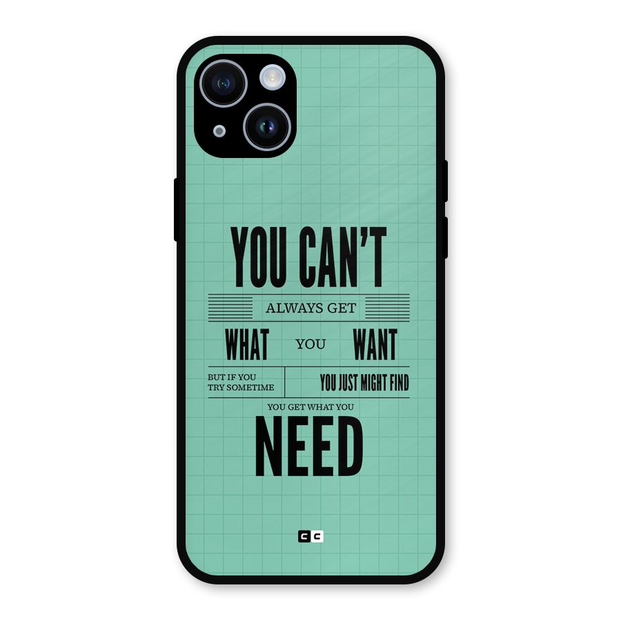 Cant Always Get Metal Back Case for iPhone 14