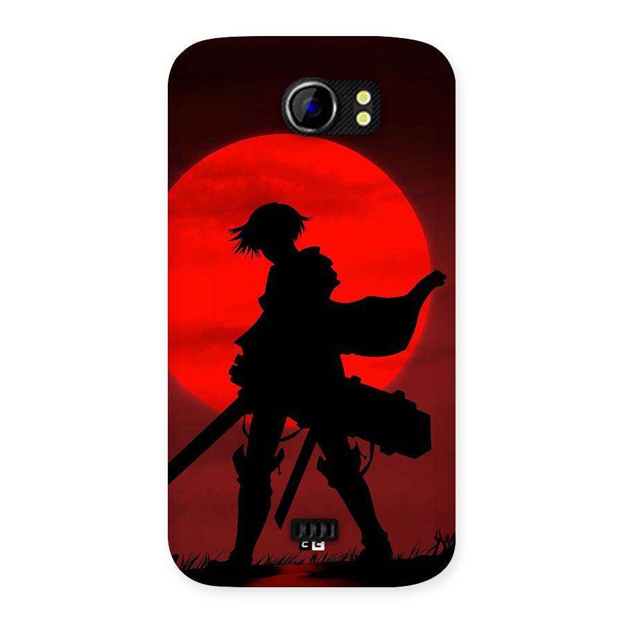 Captain Levi Acramen Back Case for Canvas 2 A110