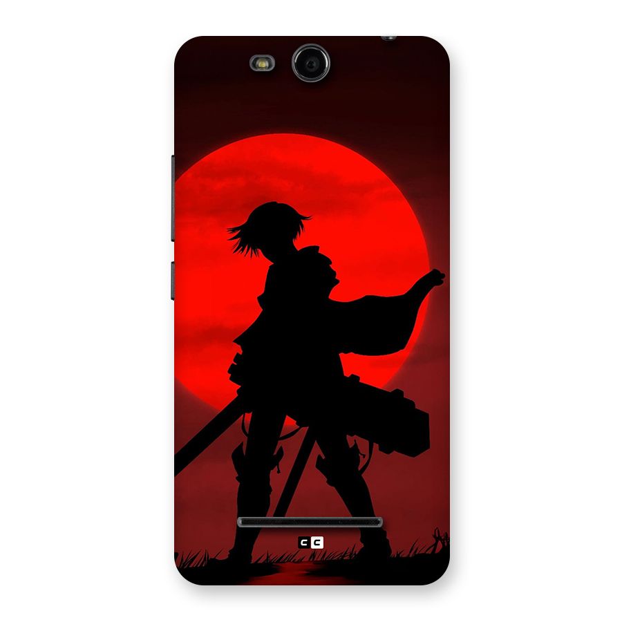Captain Levi Acramen Back Case for Canvas Juice 3 Q392