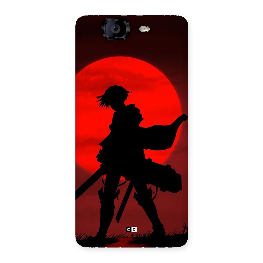 Captain Levi Acramen Back Case for Canvas Knight A350