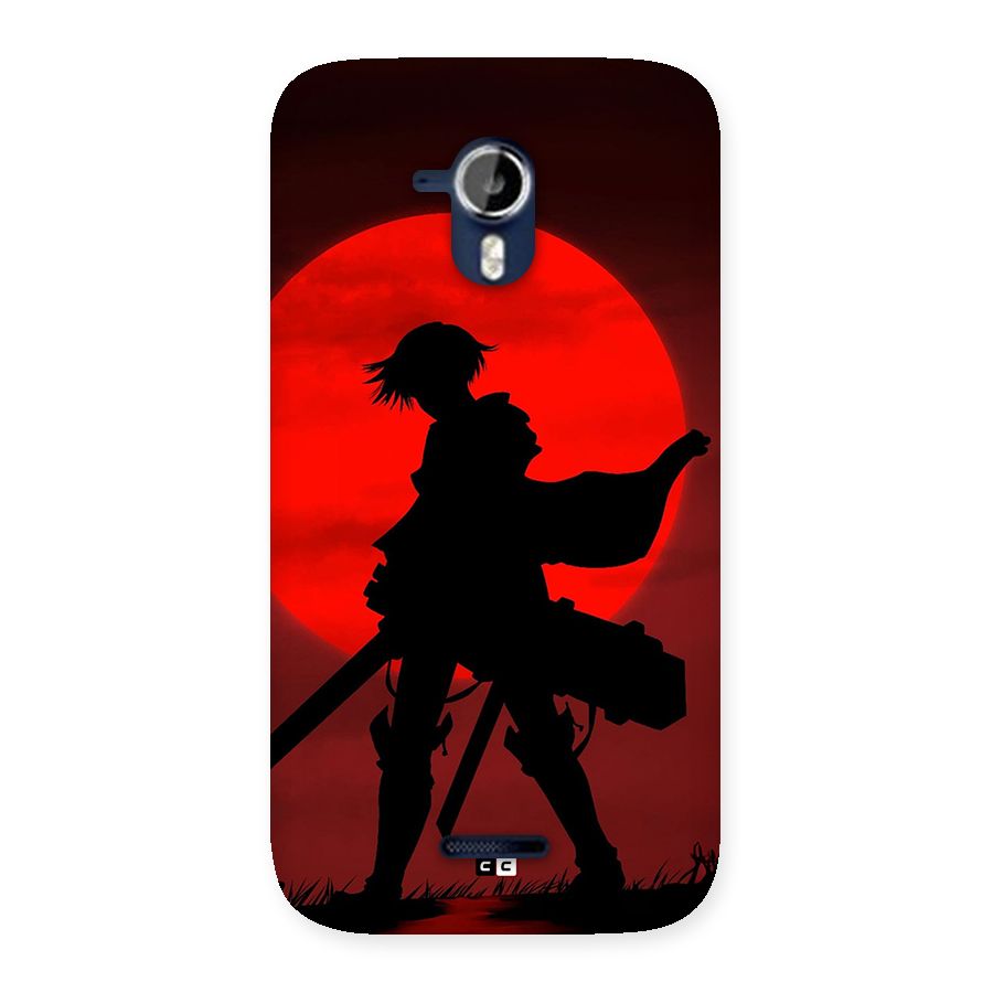 Captain Levi Acramen Back Case for Canvas Magnus A117