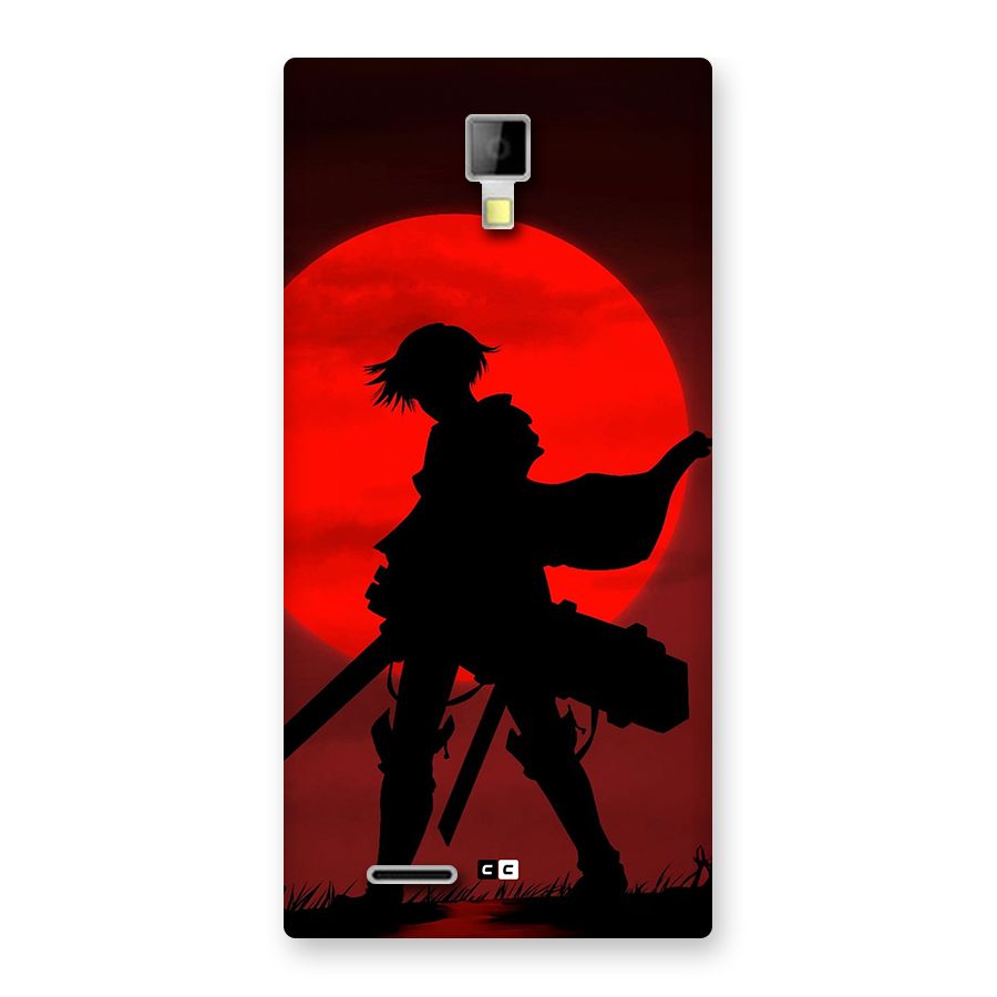 Captain Levi Acramen Back Case for Canvas Xpress A99