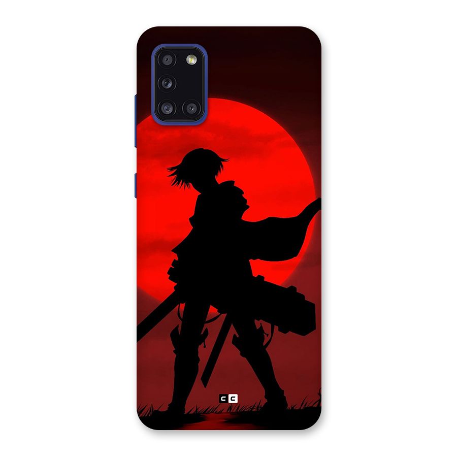 Captain Levi Acramen Back Case for Galaxy A31