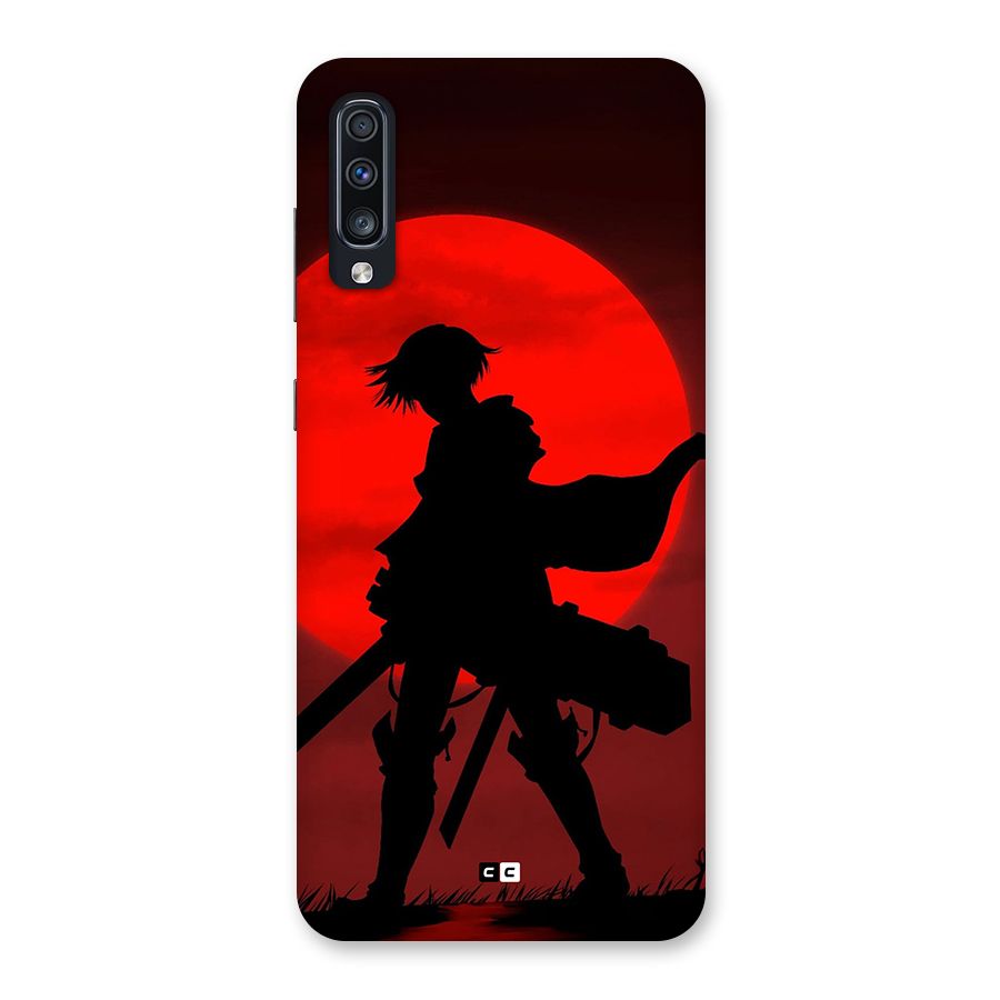 Captain Levi Acramen Back Case for Galaxy A70s
