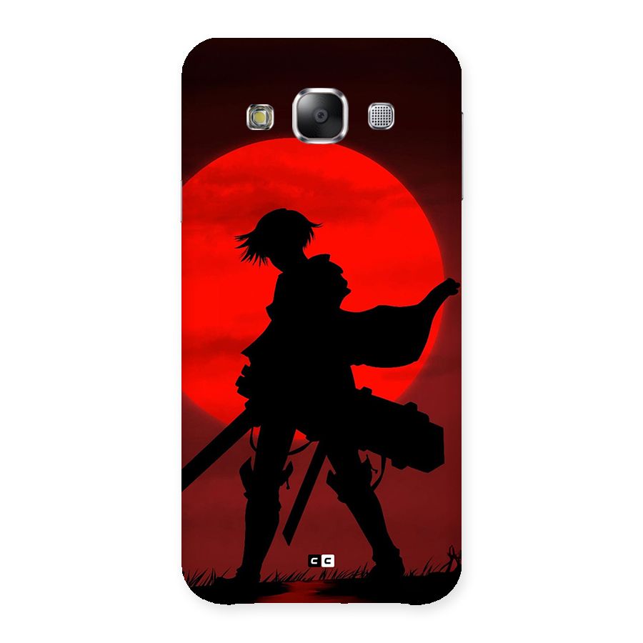 Captain Levi Acramen Back Case for Galaxy E5