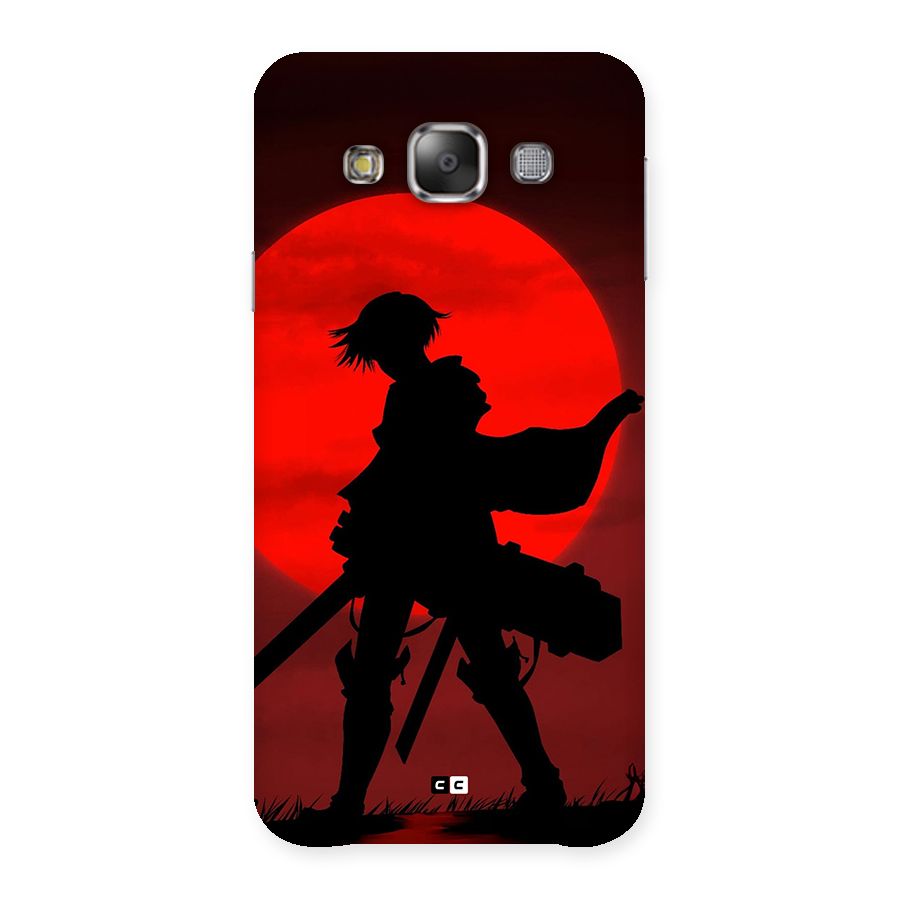 Captain Levi Acramen Back Case for Galaxy E7