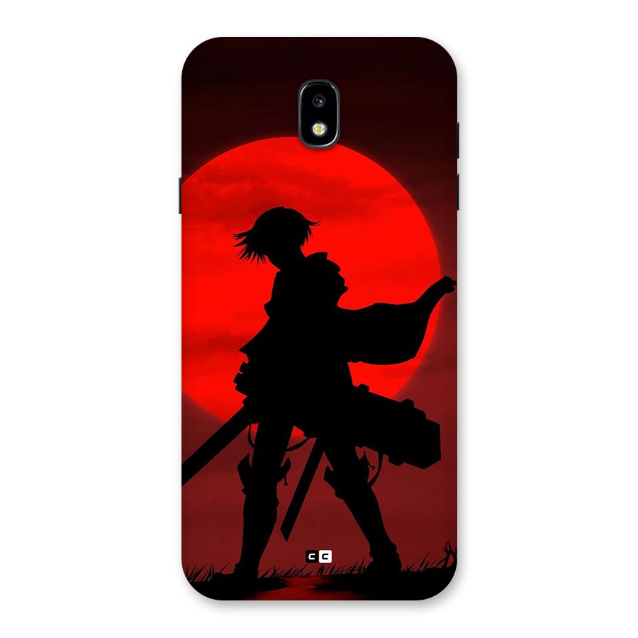 Captain Levi Acramen Back Case for Galaxy J7 Pro