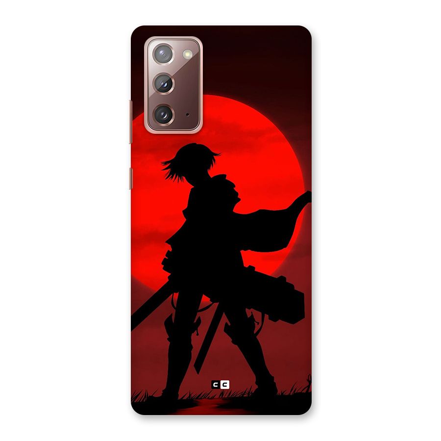 Captain Levi Acramen Back Case for Galaxy Note 20