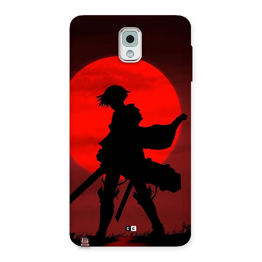 Captain Levi Acramen Back Case for Galaxy Note 3
