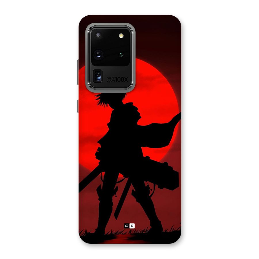 Captain Levi Acramen Back Case for Galaxy S20 Ultra
