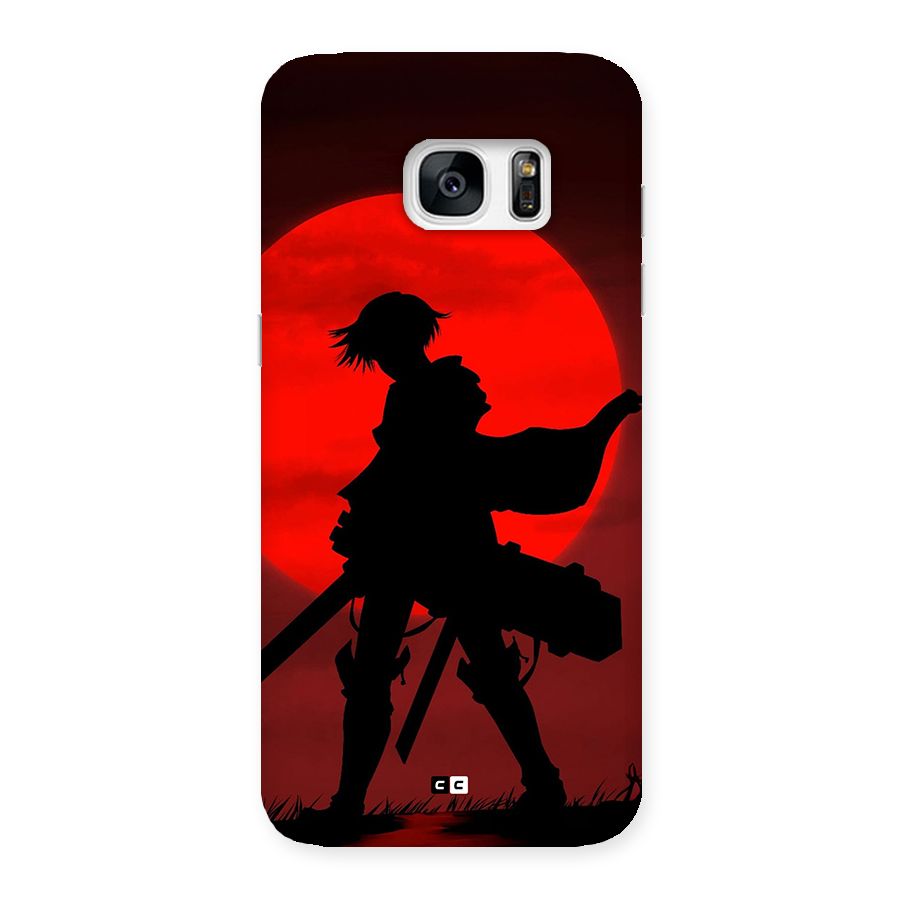 Captain Levi Acramen Back Case for Galaxy S7 Edge