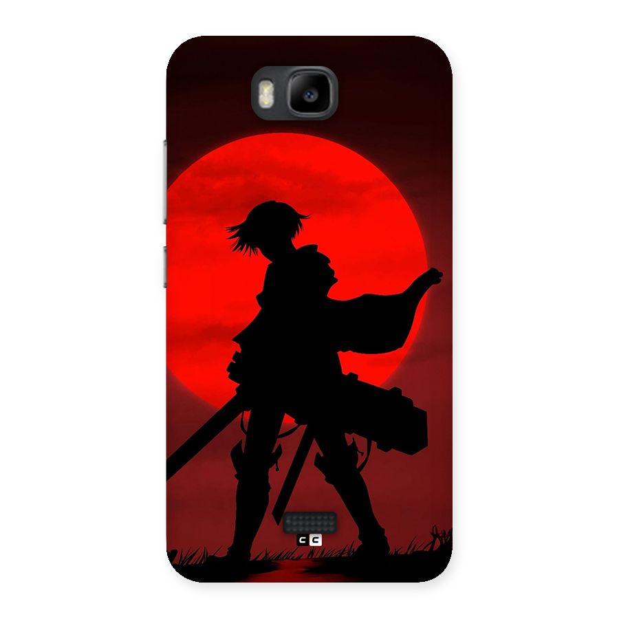 Captain Levi Acramen Back Case for Honor Bee