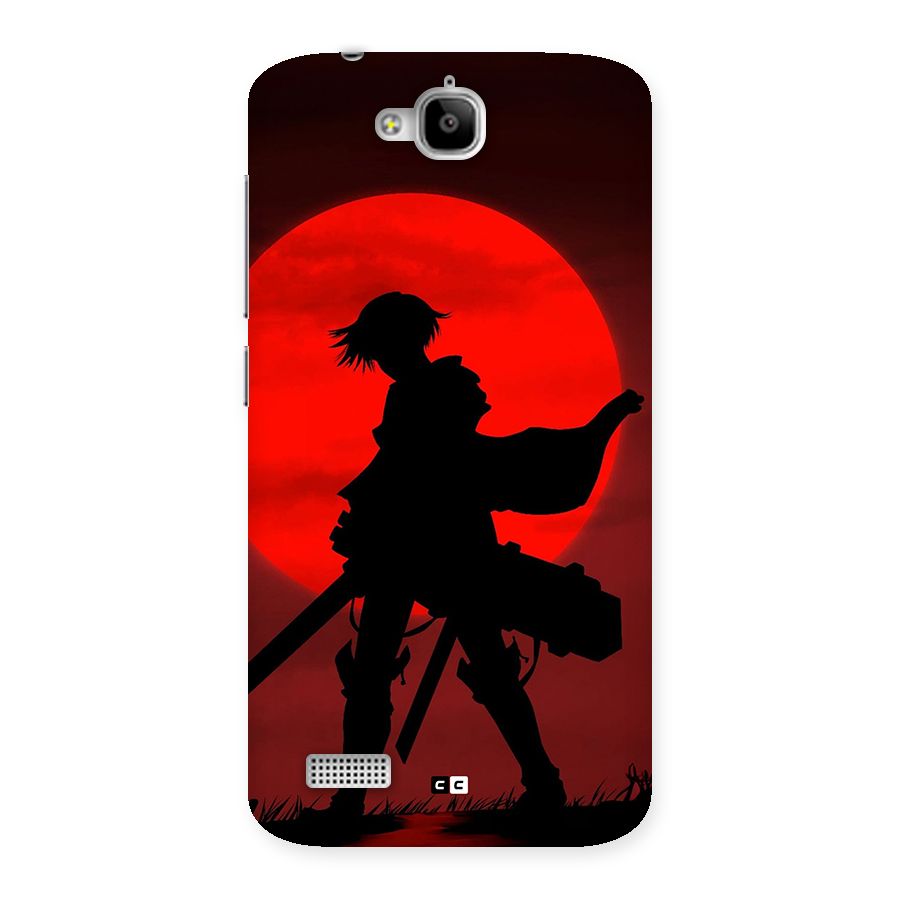 Captain Levi Acramen Back Case for Honor Holly