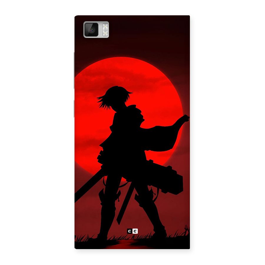 Captain Levi Acramen Back Case for Mi3