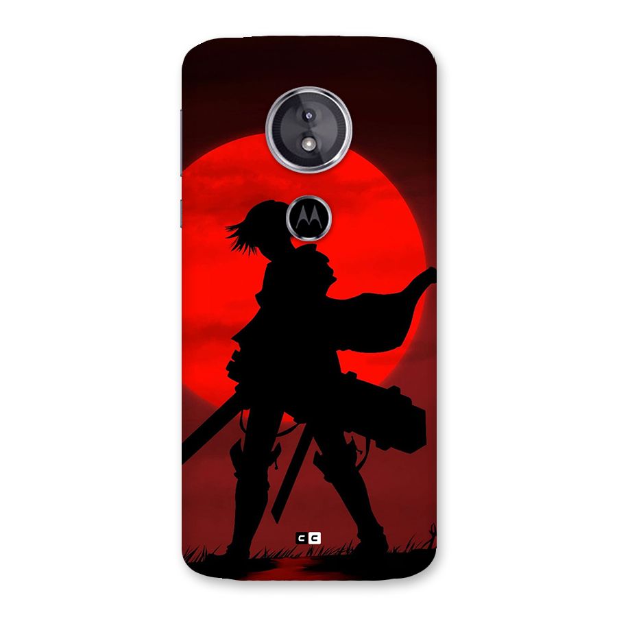Captain Levi Acramen Back Case for Moto E5