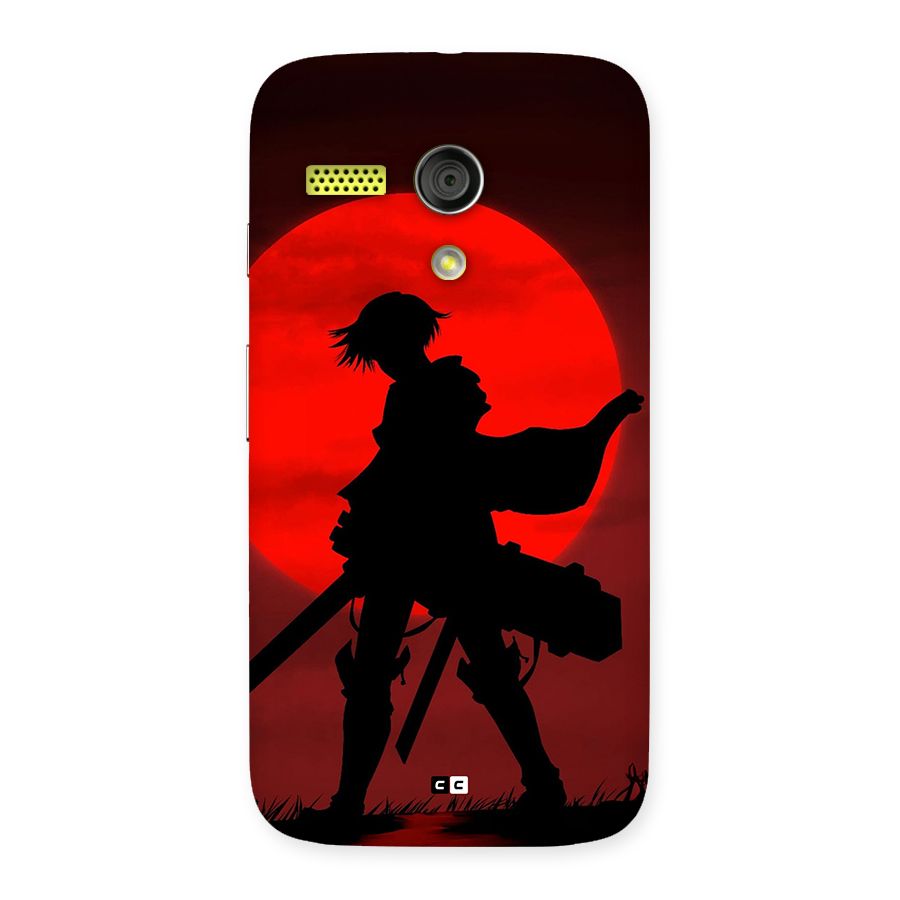 Captain Levi Acramen Back Case for Moto G