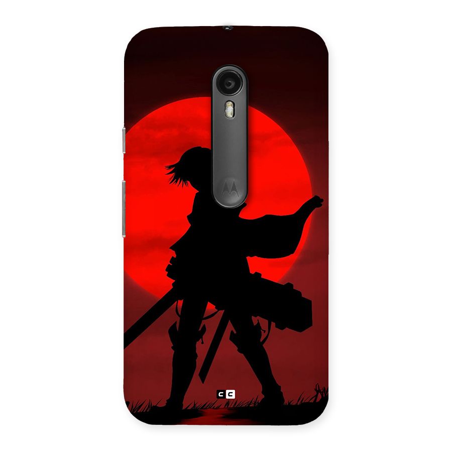 Captain Levi Acramen Back Case for Moto G3