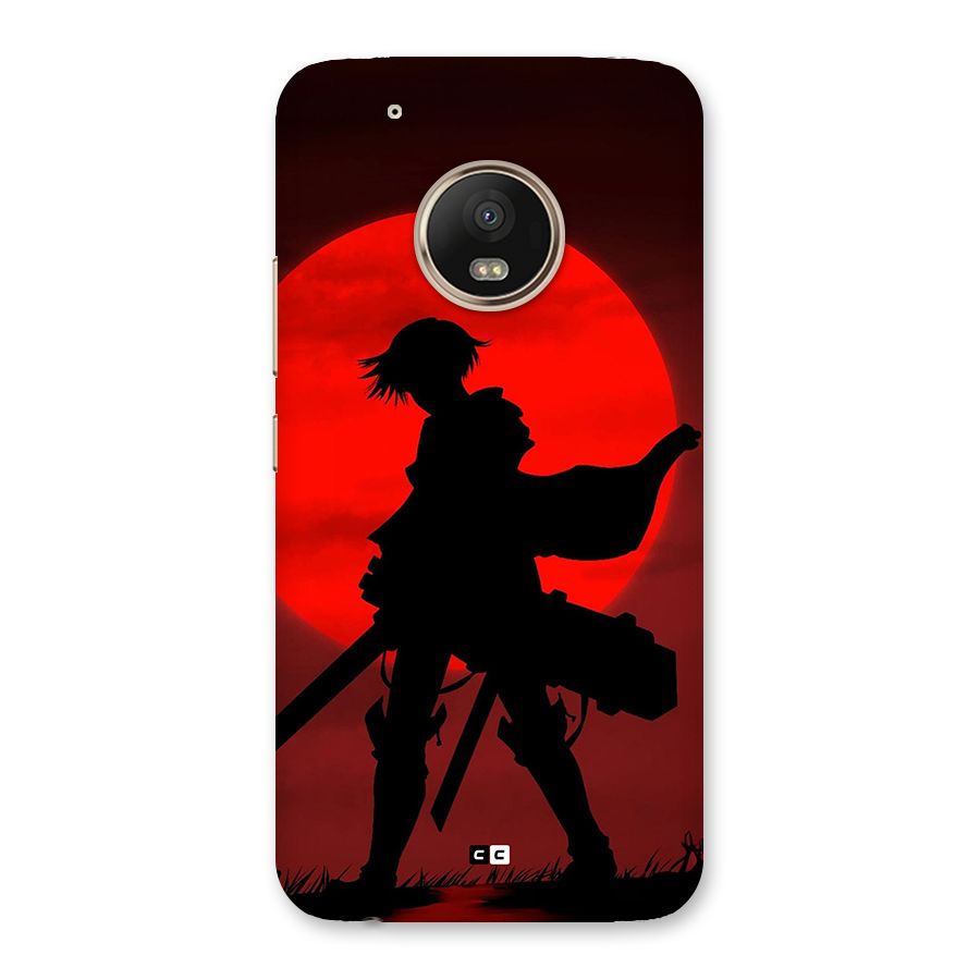 Captain Levi Acramen Back Case for Moto G5 Plus