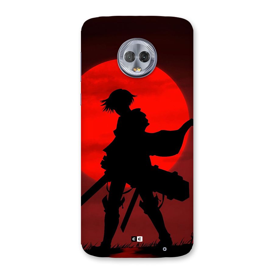 Captain Levi Acramen Back Case for Moto G6 Plus