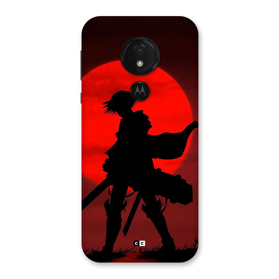 Captain Levi Acramen Back Case for Moto G7 Power