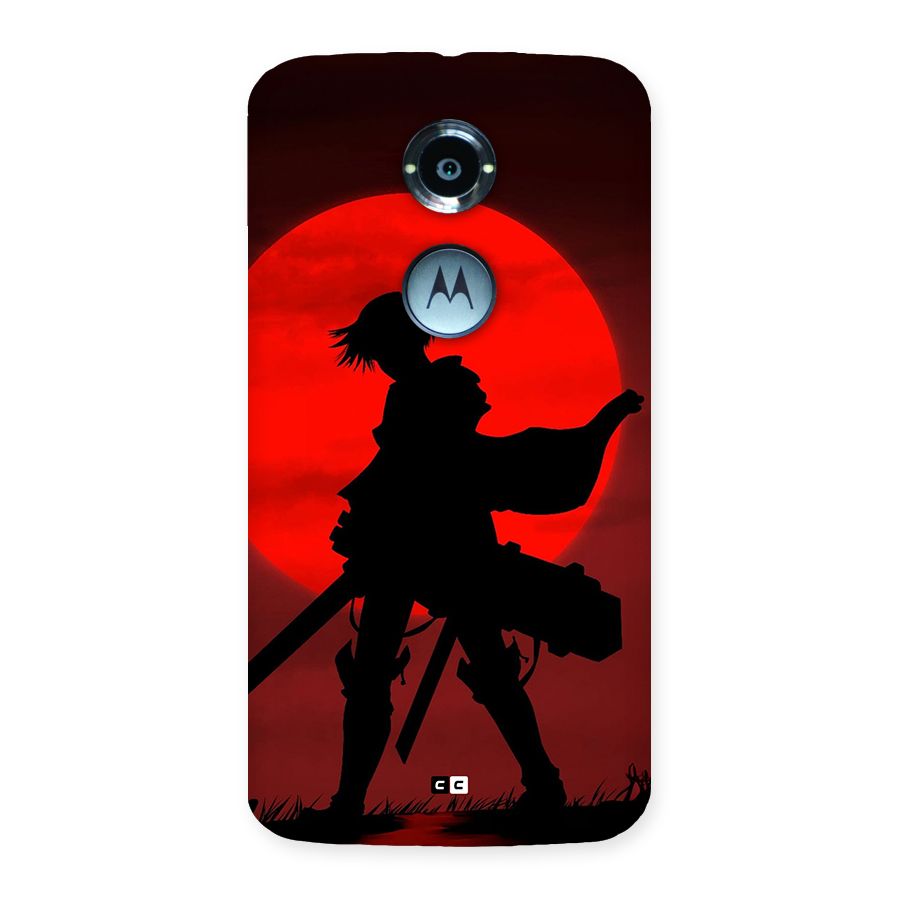 Captain Levi Acramen Back Case for Moto X2