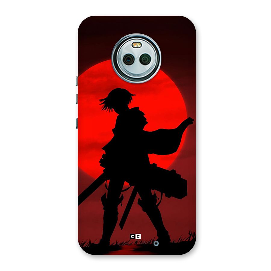 Captain Levi Acramen Back Case for Moto X4