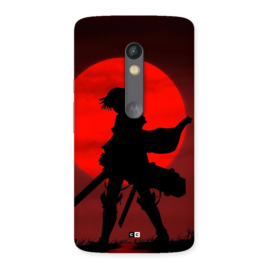 Captain Levi Acramen Back Case for Moto X Play