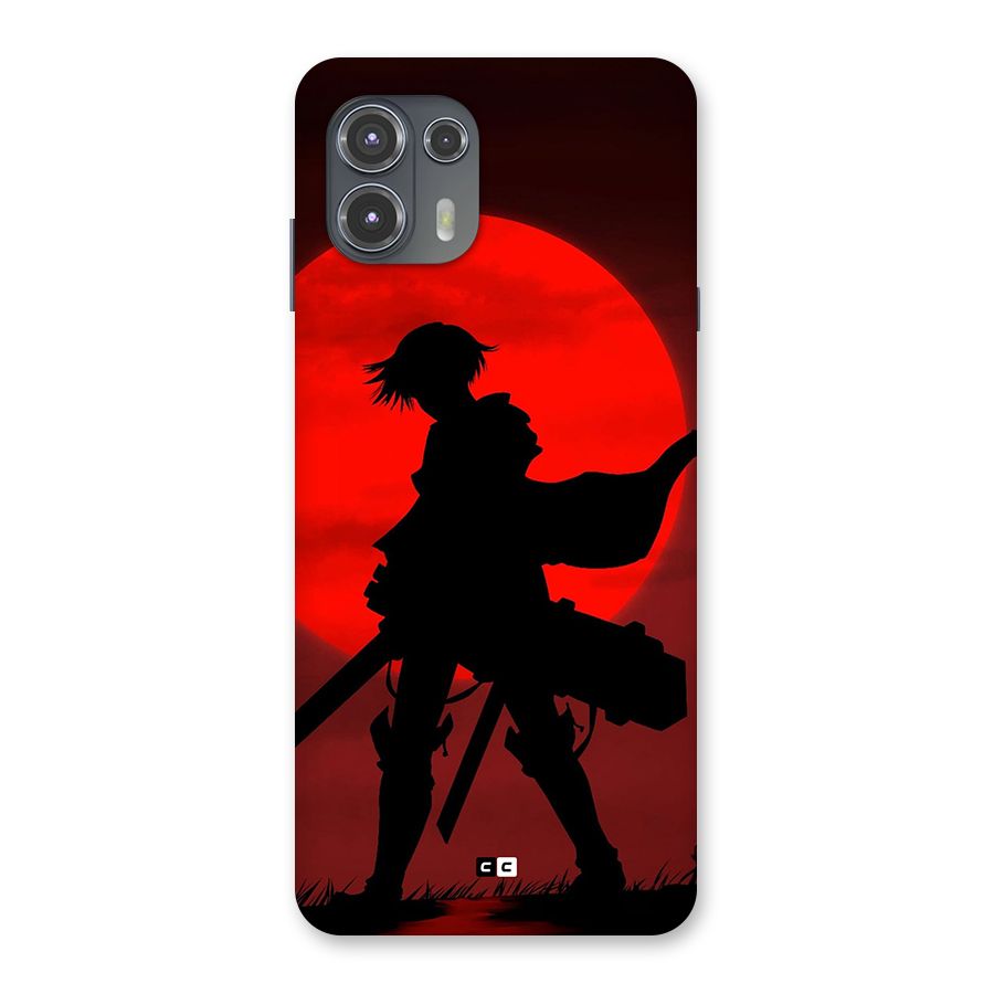 Captain Levi Acramen Back Case for Motorola Edge 20 Fusion