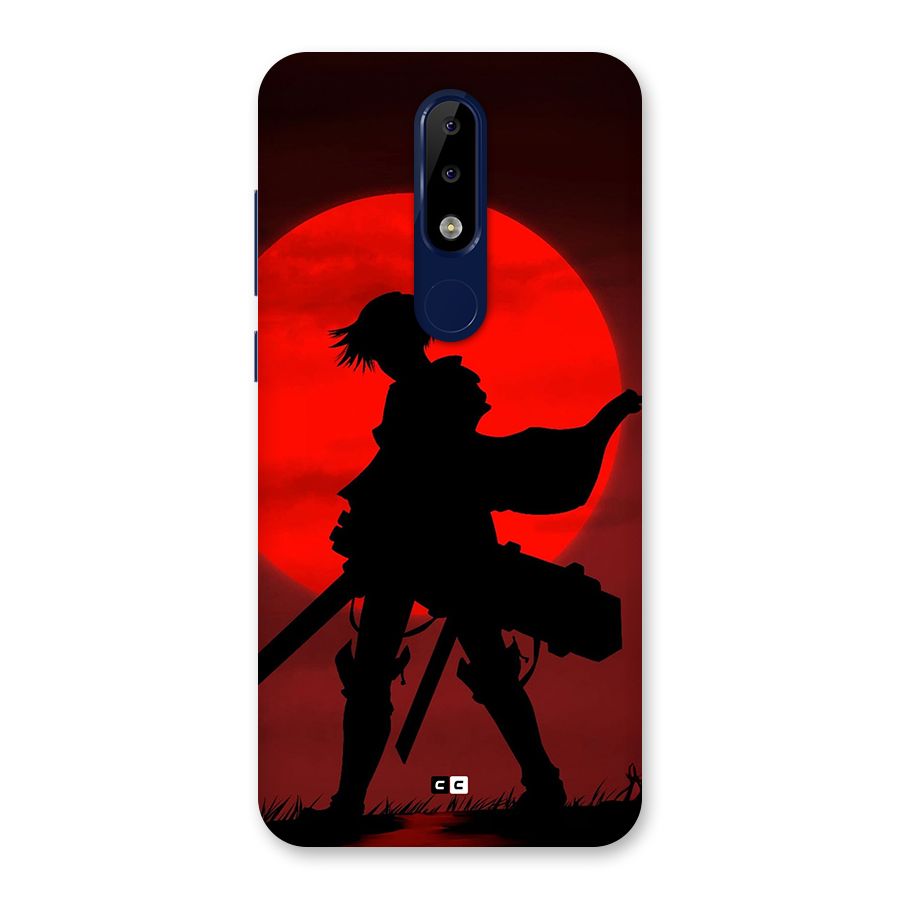 Captain Levi Acramen Back Case for Nokia 5.1 Plus