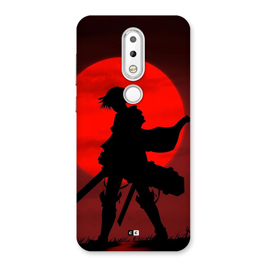 Captain Levi Acramen Back Case for Nokia 6.1 Plus
