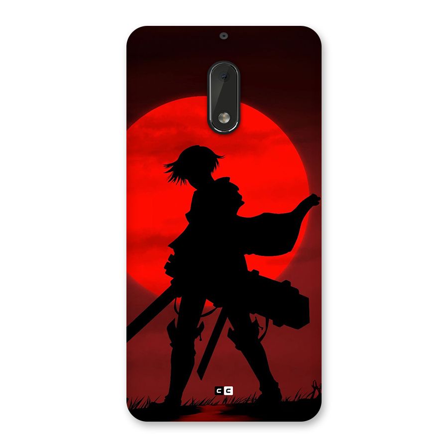 Captain Levi Acramen Back Case for Nokia 6