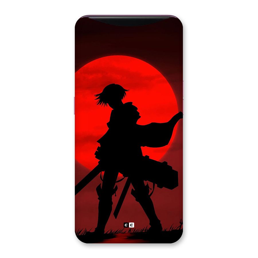 Captain Levi Acramen Back Case for Oppo Find X