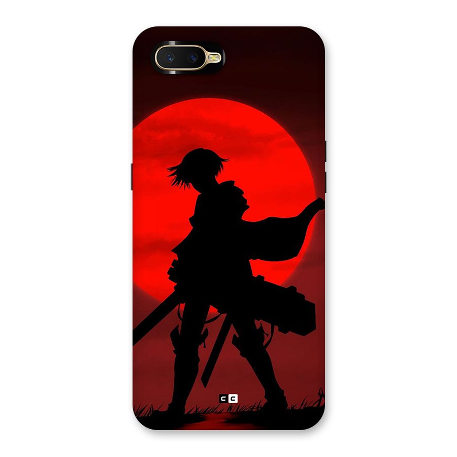 Captain Levi Acramen Back Case for Oppo K1