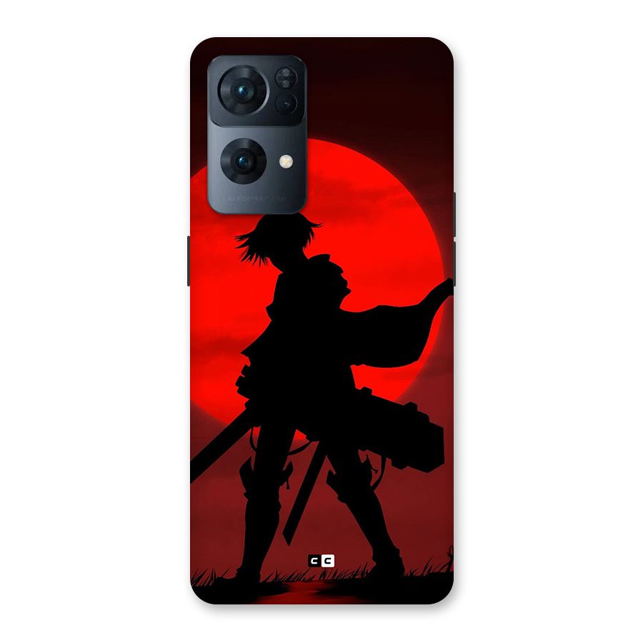 Captain Levi Acramen Back Case for Oppo Reno7 Pro 5G