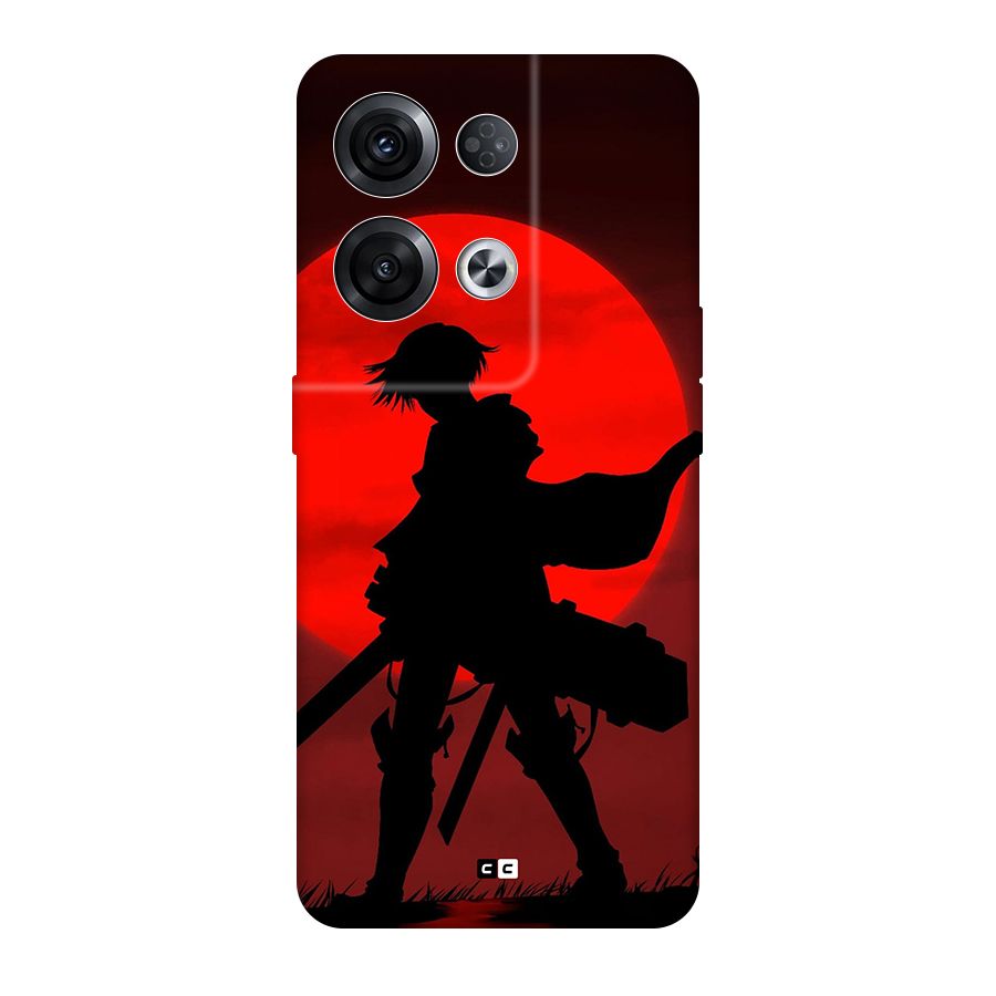Captain Levi Acramen Back Case for Oppo Reno8 Pro 5G