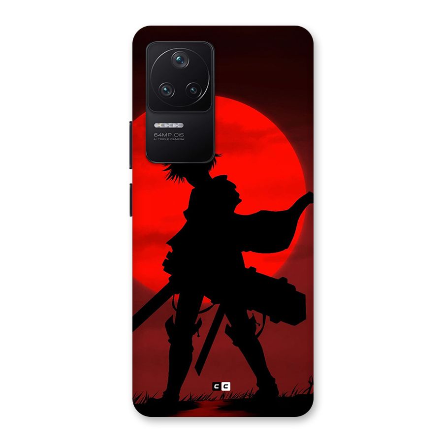 Captain Levi Acramen Back Case for Poco F4 5G