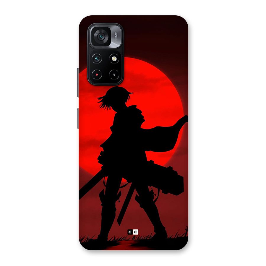 Captain Levi Acramen Back Case for Poco M4 Pro 5G