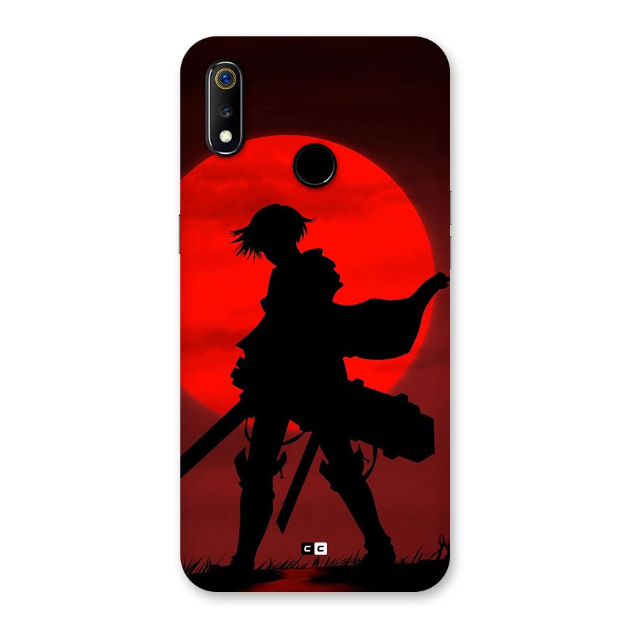 Captain Levi Acramen Back Case for Realme 3