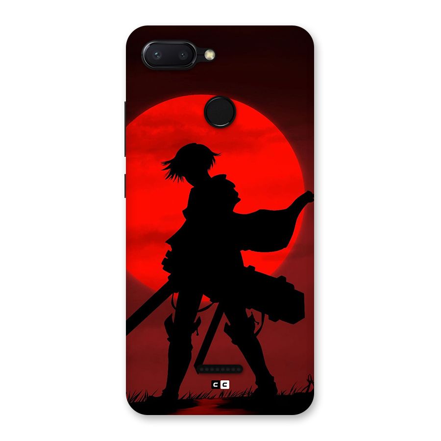 Captain Levi Acramen Back Case for Redmi 6