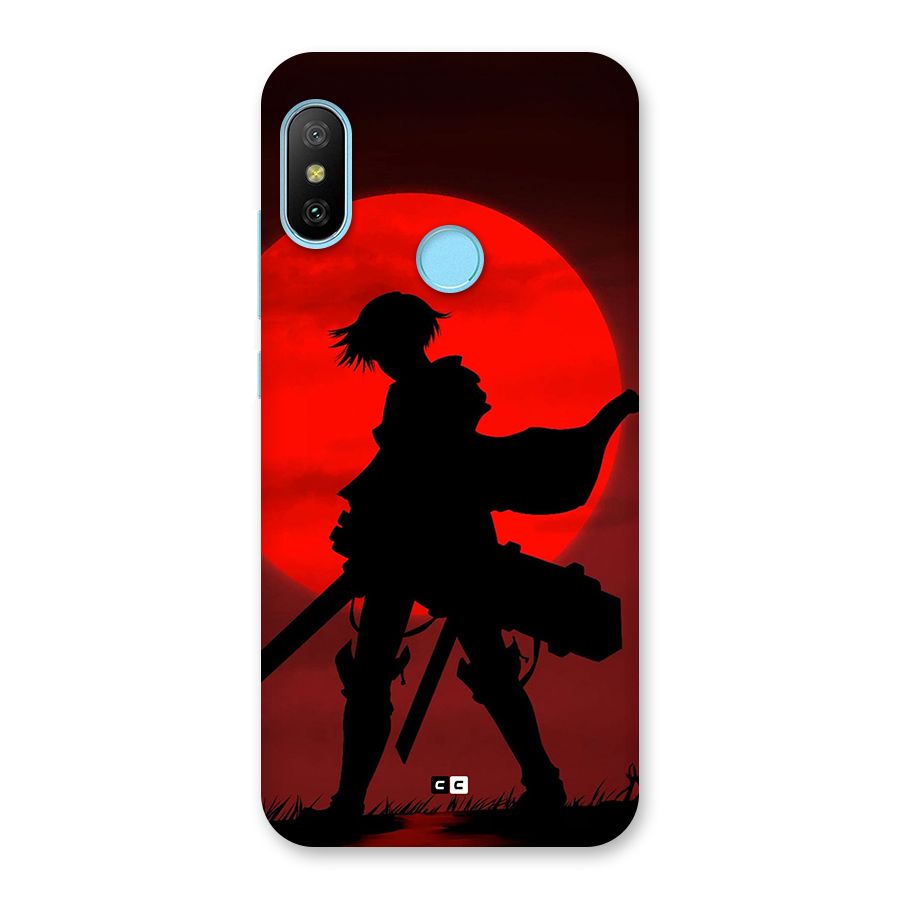 Captain Levi Acramen Back Case for Redmi 6 Pro