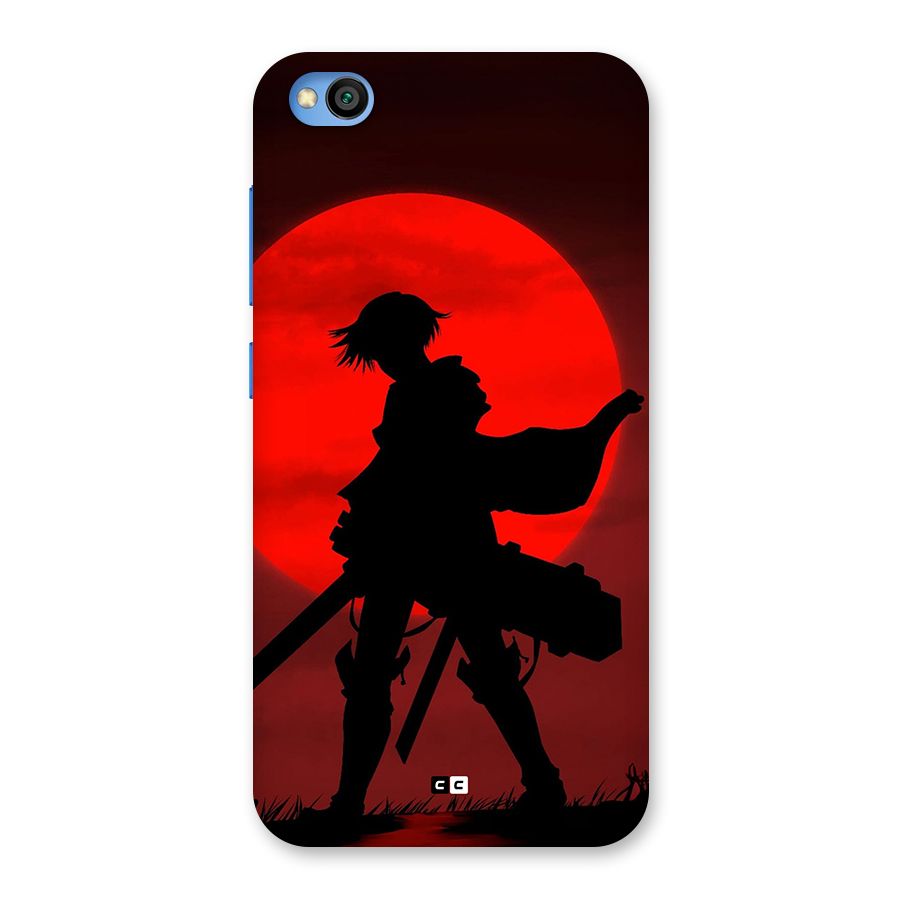 Captain Levi Acramen Back Case for Redmi Go