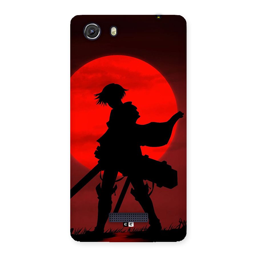 Captain Levi Acramen Back Case for Unite 3