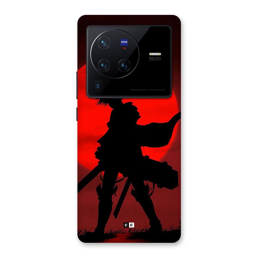 Captain Levi Acramen Back Case for Vivo X80 Pro