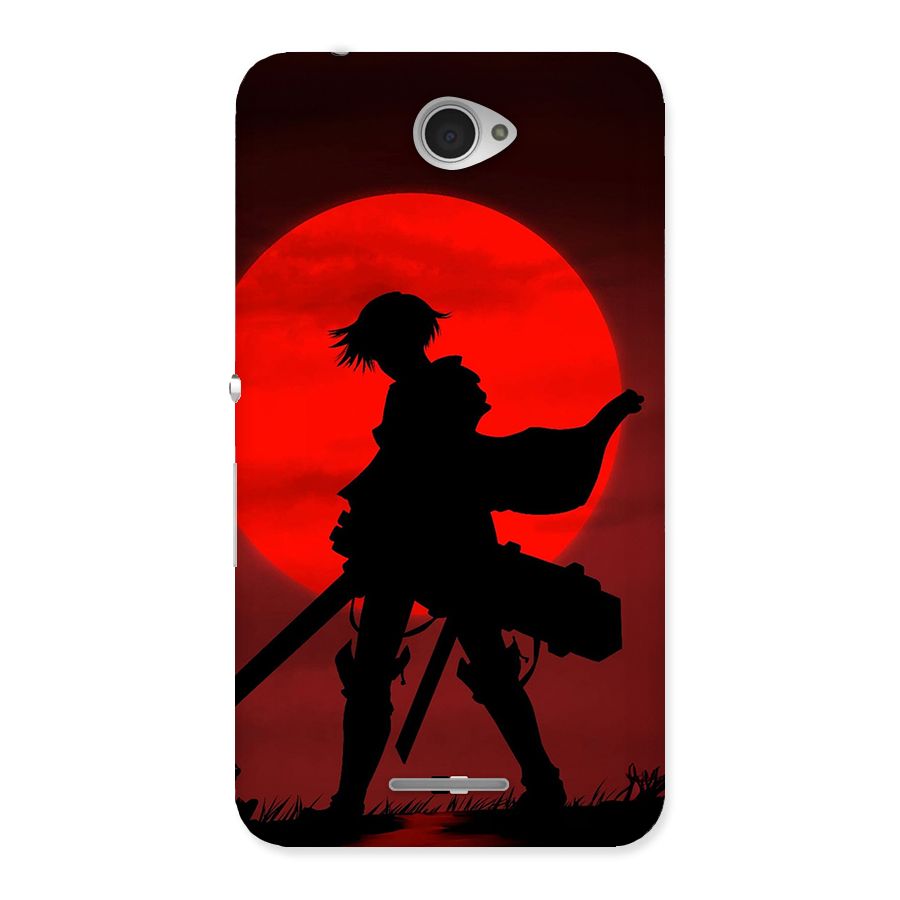 Captain Levi Acramen Back Case for Xperia E4