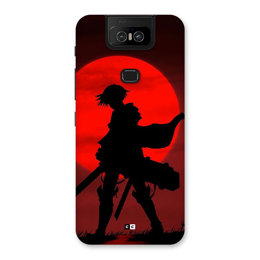 Captain Levi Acramen Back Case for Zenfone 6z