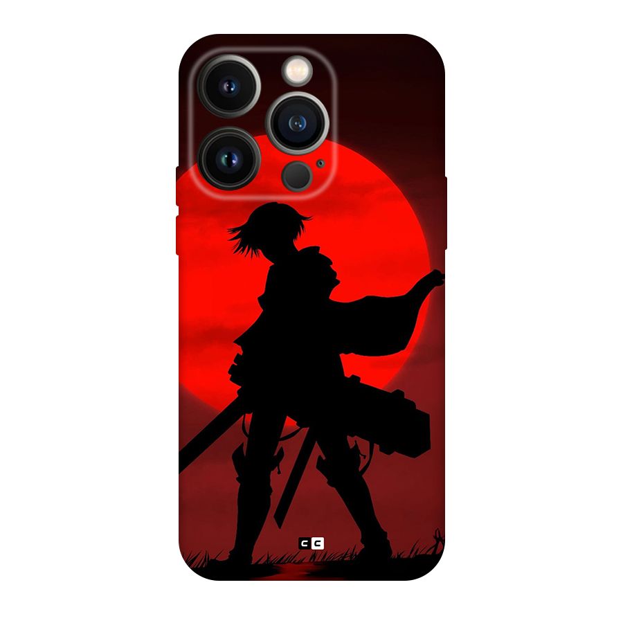 Captain Levi Acramen Back Case for iPhone 14 Pro