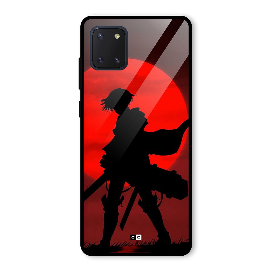 Captain Levi Acramen Glass Back Case for Galaxy Note 10 Lite