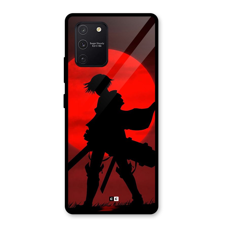 Captain Levi Acramen Glass Back Case for Galaxy S10 Lite